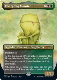 The Gitrog Monster (Borderless) - Secret Lair Drop Series - Magic: The Gathering card