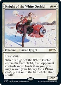 Knight of the White Orchid - Secret Lair Drop Series - Magic: The Gathering card