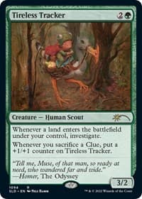 Tireless Tracker (1094) - Secret Lair Drop Series - Magic: The Gathering card