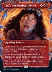 Jaya's Immolating Inferno - Secret Lair Drop Series - Magic: The Gathering card