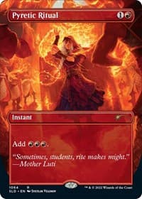 Pyretic Ritual - Secret Lair Drop Series - Magic: The Gathering card
