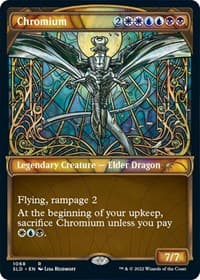 Chromium (Stained Glass) (Textured Foil) - Secret Lair Drop Series - Magic: The Gathering card