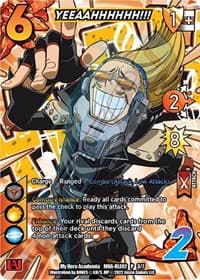 YEEAAHHHHHH!!! (Regional License Exam 2022) - UniVersus: My Hero Academia Promo Cards - UniVersus card