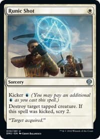 Runic Shot - Dominaria United - Magic: The Gathering card