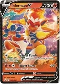 Infernape V - SWSH252 - SWSH: Sword & Shield Promo Cards - Pokemon card