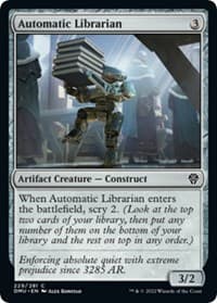 Automatic Librarian - Dominaria United - Magic: The Gathering card