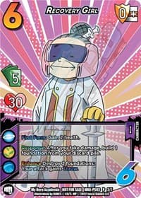 Recovery Girl (Provisional Showdown 3) - UniVersus: My Hero Academia Promo Cards - UniVersus card