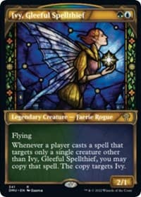Ivy, Gleeful Spellthief (Textured Foil) - Dominaria United - Magic: The Gathering card