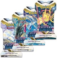 Silver Tempest Sleeved Booster Pack Art Bundle [Set of 4] - SWSH12: Silver Tempest - Pokemon card