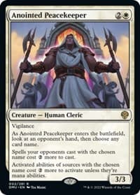 Anointed Peacekeeper - Dominaria United - Magic: The Gathering card