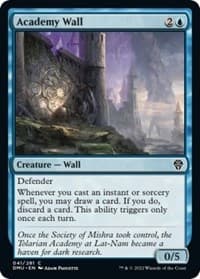 Academy Wall - Dominaria United - Magic: The Gathering card
