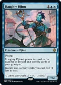 Haughty Djinn - Dominaria United - Magic: The Gathering card