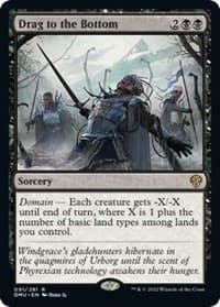 Drag to the Bottom - Dominaria United - Magic: The Gathering card