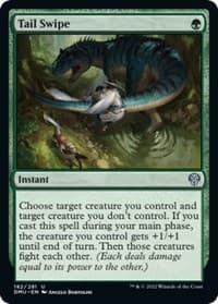 Tail Swipe - Dominaria United - Magic: The Gathering card