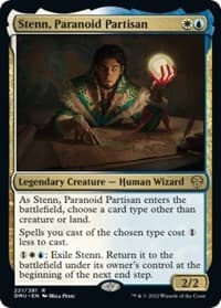 Stenn, Paranoid Partisan - Dominaria United - Magic: The Gathering card