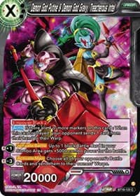 Demon God Putine & Demon God Gravy, Treacherous Intel - Dawn of the Z-Legends - Dragon Ball Super: Masters card