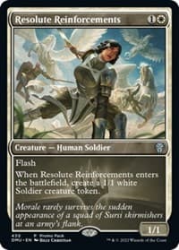 Resolute Reinforcements - Promo Pack: Dominaria United - Magic: The Gathering card