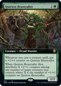 Quirion Beastcaller (Extended Art) - Dominaria United - Magic: The Gathering card