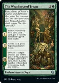 The Weatherseed Treaty - Dominaria United - Magic: The Gathering card