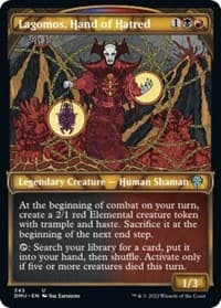 Lagomos, Hand of Hatred (Textured Foil) - Dominaria United - Magic: The Gathering card