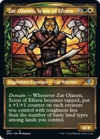 Zar Ojanen, Scion of Efrava (Textured Foil) - Dominaria United - Magic: The Gathering card