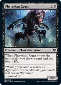 Phyrexian Rager - Dominaria United - Magic: The Gathering card