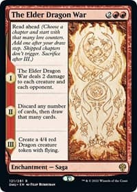 The Elder Dragon War - Dominaria United - Magic: The Gathering card