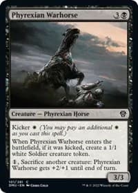 Phyrexian Warhorse - Dominaria United - Magic: The Gathering card