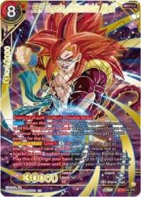 SS4 Gogeta, Indomitable Might (SPR) - Dawn of the Z-Legends - Dragon Ball Super: Masters card