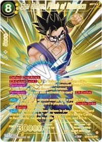 Son Gohan, Flash of Brilliance (SPR) - Dawn of the Z-Legends - Dragon Ball Super: Masters card