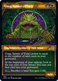Uurg, Spawn of Turg (Textured Foil) - Dominaria United - Magic: The Gathering card