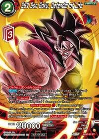 SS4 Son Goku, Defender of Life (ZENKAI Celebration Pack) - Promotion Cards - Dragon Ball Super: Masters card