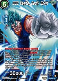 SSB Vegito, Godly Spirit (ZENKAI Celebration Pack) - Promotion Cards - Dragon Ball Super: Masters card