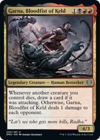 Garna, Bloodfist of Keld - Dominaria United - Magic: The Gathering card