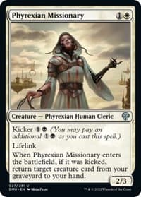Phyrexian Missionary - Dominaria United - Magic: The Gathering card