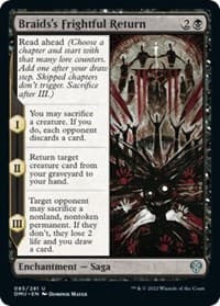 Braids's Frightful Return - Dominaria United - Magic: The Gathering card