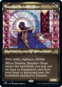 Danitha, Benalia's Hope (Textured Foil) - Dominaria United - Magic: The Gathering card