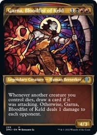 Garna, Bloodfist of Keld (Showcase) - Dominaria United - Magic: The Gathering card