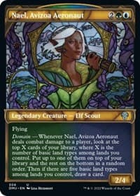 Nael, Avizoa Aeronaut (Showcase) - Dominaria United - Magic: The Gathering card
