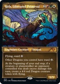 Rith, Liberated Primeval (Textured Foil) - Dominaria United - Magic: The Gathering card