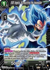 SSB Vegeta, Surmounting the Impossible - Promotion Cards - Dragon Ball Super: Masters card