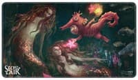 Secret Lair August 2022 Nils Hamm Artist Series: Deepglow Skate Standard Holofoil Playmat - Ultra Pro Playmats - Playmats card