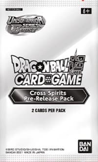 Cross Spirits Pre-Release Pack - Promotion Cards - Dragon Ball Super: Masters card