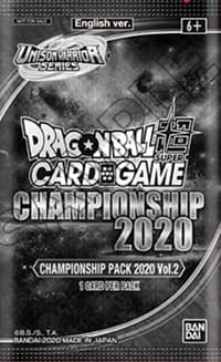 Championship Pack 2020 Vol. 2 - Promotion Cards - Dragon Ball Super: Masters card