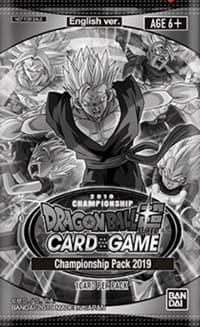 Championship Pack 2019 - Promotion Cards - Dragon Ball Super: Masters card