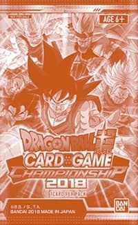 Championship Pack 2018 - Promotion Cards - Dragon Ball Super: Masters card