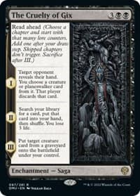 The Cruelty of Gix - Dominaria United - Magic: The Gathering card