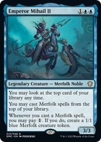 Emperor Mihail II - Commander: Dominaria United - Magic: The Gathering card