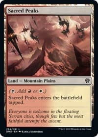 Sacred Peaks - Dominaria United - Magic: The Gathering card
