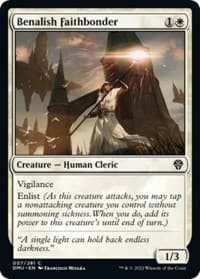 Benalish Faithbonder - Dominaria United - Magic: The Gathering card